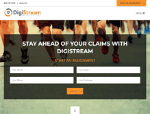 Tablet Screenshot of digistream.com